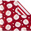 Hallmark Trendy Reversible Christmas Wrapping Paper for Kids (3 Rolls: 120 sq. ft. ttl) Dinosaurs, Koalas, Polar Bears, Penguins, Camels, Zebras, Stripes(Santa  Joy  Penguins  Snowflakes  Polka Dots  Stripes)