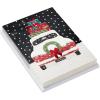 Hallmark UNICEF Boxed Christmas Cards, Folk Art Fox (12 Cards and 13 Envelopes)(Snowy Truck with Gifts Holiday Cards)