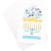 Hallmark UNICEF Hanukkah Boxed Cards, Menorah Candles (12 Cards and 13 Envelopes)(Menorah Candles)