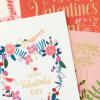 Hallmark Valentine’s Day Cards Assortment, 16 Cards with Envelopes (Floral Designs, Gold Foil Accented) for Adults