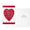 Hallmark Valentines Day Cards Pack, Heart (6 Valentine Cards with Envelopes)(Special Time Heart  6 Card with Envelopes)