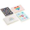 Hallmark Valentine’s Day Cards for Kids, Hearts & Rainbows (24 Blank Cards with Envelopes) for Birthdays, Back to School, Any Occasion(Hearts and Rainbows)
