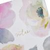 Hallmark Wedding Guest Book with Pen (Love, Ivory and Gold Leaves)(Watercolor Roses)