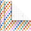Hallmark Wrapping Paper Mini Roll (Rainbow Polka Dot) for Birthdays, Baby Showers, Graduations, Any Occasion – 40 Sq. Ft.(Polka Dot)