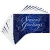 HALLMARK Pack of Christmas Money or Gift Card Holders, Season’s Greetings (10 Cards with Envelopes)(Season’s Greetings  Pack of Money Holders)