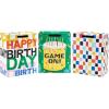 Hallmark 13″ Large Birthday Gift Bag Bundle (3 Bags: Happy Birthday, 8-Bit, Game On!) for Gamers, Teens, Dads(Game On!)