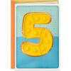 Hallmark 5th Birthday Card for Kids with Detachable Pop It! Toy