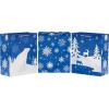 Hallmark 6″ Christmas Gift Bags (6 Small Bags: Blue and White, Polar Bear, Snowflakes, Reindeer and Trees) for Holiday Parties, Gift Cards, Teacher Presents, Party Favors(1 Count (Pack of 3))