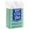Hallmark 9″ Medium Gift Bag with Tissue Paper (All-Star Dad) for Father’s Day, Birthdays, Valentine’s Day(All-Star Dad)