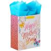 Hallmark 9″ Medium Mother’s Day Gift Bag with Tissue Paper (Pastel Butterflies, Watercolor, Happy Mother’s Day) for Mom, Grandma, Sister, Nana, Gigi