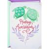 Hallmark Anniversary Card (Soul Mates, Pandas)(Turtles)
