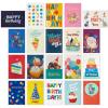 Hallmark Assorted Birthday Cards with Envelopes (20 Card Refill Pack for Organizer Box)
