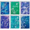 Hallmark Assorted Sympathy Cards (36 Cards with Envelopes) Blue and Green Flower Assortment