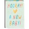 Hallmark Baby Shower Card for New Parents (Animals in the Woods) Welcome New Baby, Congratulations, Gender Reveal(Hooray)