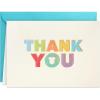 Hallmark Baby Shower Thank You Notes (40 Blank Cards with Envelopes) Gender Neutral, Rainbow Onesie