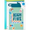 Hallmark Birthday Card for Kids (Monster Truck Sticker)(High Five)