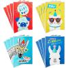 Hallmark Birthday Cards Assortment, 16 Cards with Envelopes (Party Animals)(Party Animals)