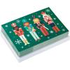 Hallmark Blank Holiday Note Card Assortment (36 Blank Cards and 36 Envelopes) Snowman, Plants, Snowflakes, Retro Trees, Joy(Nutcrackers)
