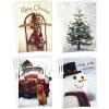 Hallmark Boxed Christmas Cards Assortment, Vintage Red Truck (4 Designs, 12 Cards and Envelopes)(Vintage Red Truck Holiday Card Assortment)