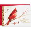 Hallmark Boxed Christmas Cards, Painted Cardinal (40 Cards and 40 Envelopes) Beautiful Christmas
