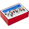 Hallmark Boxed Christmas Cards, Peanuts Gang (40 Cards with Envelopes), 1XPX2803(Caroling Peanuts Gang Holiday Cards)
