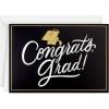 Hallmark Boxed Graduation Cards, Congrats Grad (40 Cards with Envelopes) Black, White and Gold(Congrats Grad)