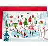 Hallmark Boxed Holiday Cards, Snowy City (40 Cards with Envelopes)(Warm  Wonderful Season to You!)
