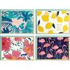 Hallmark Boxed Thank You and Blank Cards Assortment (Four Assorted Tropical Designs, 40 Note Cards and Envelopes)(Tropical Designs)