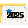 Hallmark Bulk 2025 Graduation Thank You Cards, Colorful Confetti (40 Cards with Envelopes) for High School, College, University