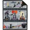 Hallmark Disney Hocus Pocus Blanket, 50″ x 60″ (Black Flame Candle)(Hocus Pocus)