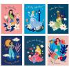 Hallmark Disney Princess Assorted Blank Note Cards, Hellos (Pack of 24 Cards with Envelopes)