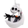Hallmark Disney Tim Burton’s The Nightmare Before Christmas Jack Skellington and Zero Christmas Ornament(Jack Skellington & Zero)