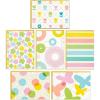 Hallmark Easter Card Pack (24 Notecards with Envelopes, 4 Designs) Pink Tulips, Pastel Eggs, Easter Bunny(Flowers and Butterflies)