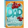 Hallmark Fathers Day Card for Dad from Kid (Favorite Place is Next to You)(You’re Awesome  Finding Nemo)