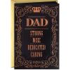 Hallmark Fathers Day Card for Dad from Son or Daughter (More Loved Every Day)(Strong  Wise  Dedicated  Caring)