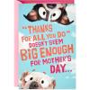 Hallmark Funny Pop Up Mother’s Day Card (Dog Banner)(Multicolor)