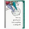 Hallmark Funny Valentine’s Day Card (I Love You More Than … Fill in the Blank Stickers) for Anniversary, Love, Romantic Birthday(Favorite Person)