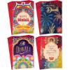 Hallmark Golden Thread Diwali Card Assortment, Happy Diwali (16 Cards with Envelopes)