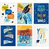 Hallmark Graduation Cards Bulk Assortment, Here’s to the Future (36 Cards and Envelopes, 6 Designs)(Here’s to the Future  36 Cards)
