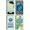 Hallmark Graduation Cards, Dream Big (10 Cards with Envelopes)(You’re Amazing  4 Cards with Envelopes)