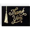 Hallmark Graduation Thank You Cards Bulk, Black and Gold Tassel (40 Thank You Notes with Envelopes)
