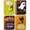 Hallmark Halloween Cards Assortment, Candy Corn (8 Cards with Envelopes)(Candy Corn Cards  8 Pack)