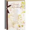 Hallmark Mahogany Religious Sympathy Greeting Card (They Leave Footprints)