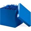 Hallmark Medium Gift Box with Lid and Shredded Paper Fill (Royal Blue 7 inch Box) for Birthdays, Graduations, Anniversaries, Father’s Day, Christmas, Valentine’s Day, All Occasion(Royal Blue)