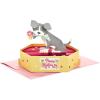 Hallmark Mothers Day Pop Up Card (Puppy Dog with Flowers)(pop-up)