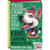 Hallmark Musical Christmas Card (Funny Christmas Cat)(Card Inside Card  Playful Dog)