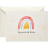 Hallmark Pack of Baby Shower Thank You Cards, Watercolor Rainbow (40 Cards and Envelopes)