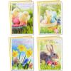 Hallmark Pack of St. Patricks Day Cards, Festive Critters (10 Cards and Envelopes)(Easter  Cute Fuzzy Wishes)