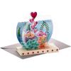Hallmark Paper Wonder Displayable Pop Up Anniversary Card (Goldfish)(Goldfish)