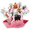 Hallmark Paper Wonder Funny Valentine’s Day Pop Up Card (Wanna Bone) Inappropriate, Dirty Card for Husband, Wife, Boyfriend, Girlfriend, Partner(Pop Up  Horny Animals)